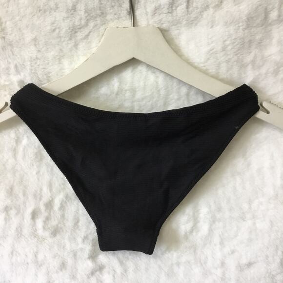 H&M Black Striped Bikini Bottom - Picture 3 of 13